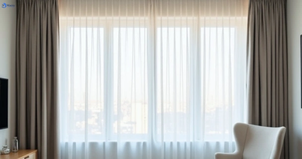 Freshly steam cleaned curtains in revesby-heights-nsw QLD